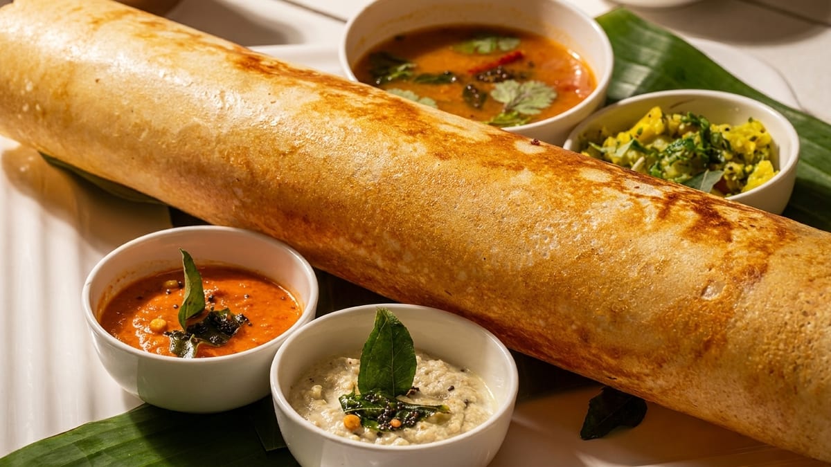 South Indian food, not what you're expecting